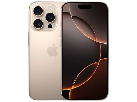 Apple iPhone 16 Pro Max, Titanio Desierto, 256 GB, 5G, 6.9  OLED Super Retina XDR, Chip A18 Pro, iOS
