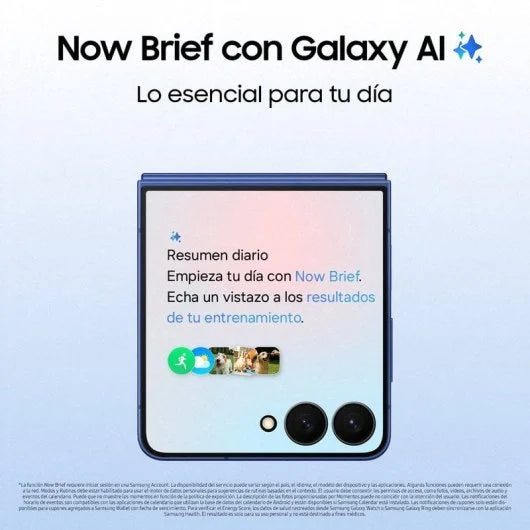 Samsung Galaxy Z Flip7 12GB256GB Rojo Coral Móvil Plegable con Galaxy AI Versión Importada