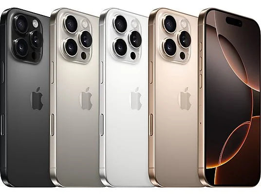 Apple iPhone 16 Pro Max, Titanio Negro, 256 GB, 5G, 6.9  OLED Super Retina XDR, Chip A18 Pro, iOS