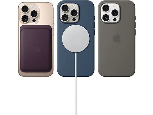 Apple iPhone 16 Pro Max, Titanio Natural, 256 GB, 5G, 6.9 " OLED Super Retina XDR, Chip A18 Pro, iOS