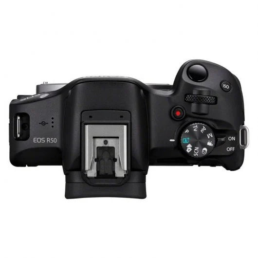 Cámara Digital Canon EOS R50 24.2MP WiFi + RF-S 18-45mm F4.5-6.3 IS STM