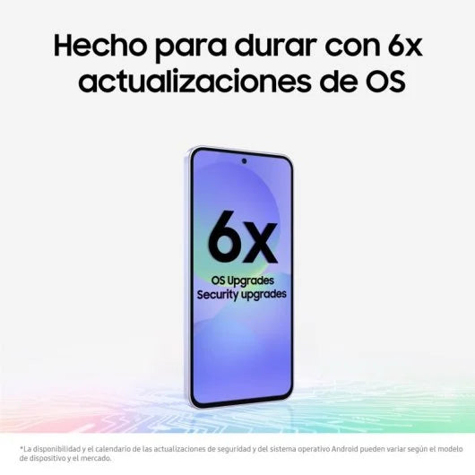 Samsung Galaxy A36 5G 6GB128GB Smartphone 6.7 Super AMOLED Android 15 Lavanda Versión Importada EU