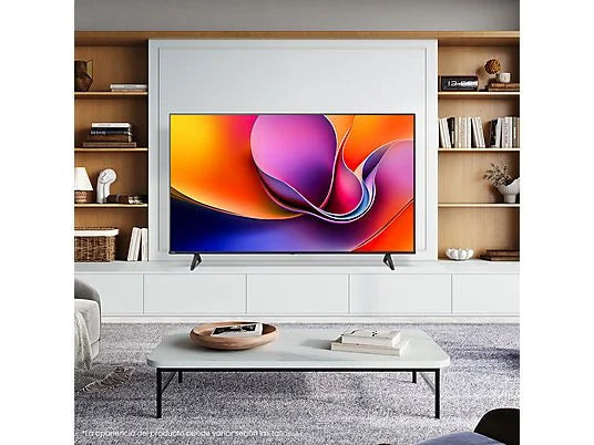TV LED 55 - Hisense 55A6Q, UHD 4K, Quad CoreMT9603, IA 4K Upscaler, Modo Juego Plus, Control por voz, Negro
