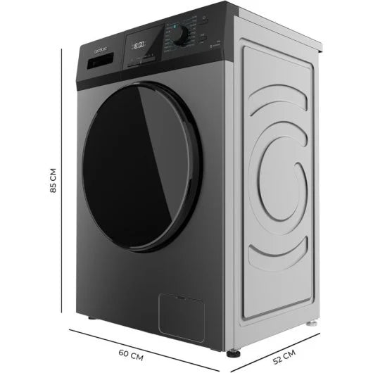 Lavadora Cecotec 02175 Bolero DressCode 8410 8kg 1400rpm a Inverter Inox