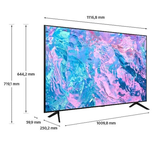 TV Samsung UE50CU7192UXXH 50 LED Crystal UltraHD 4K HDR10+