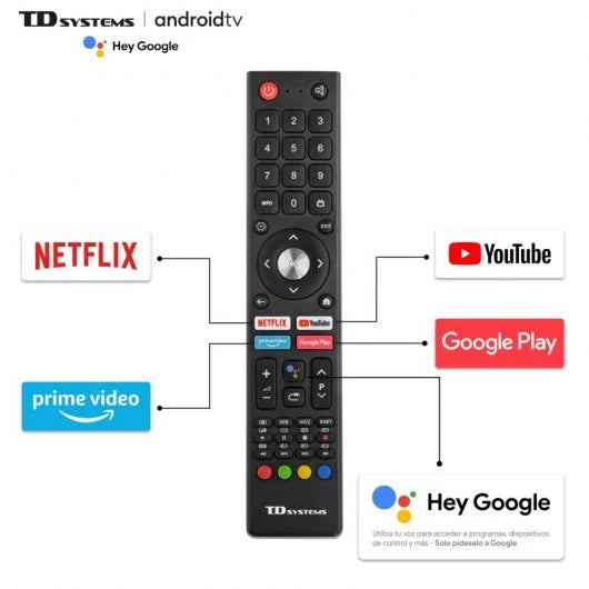 Smart TV 40 pulgadas - Td Systems PRIME40C15GLE