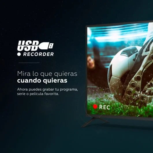 Td Systems PRIME40C19F - Televisor 40 pulgadas Full HD, USB Grabador Reproductor