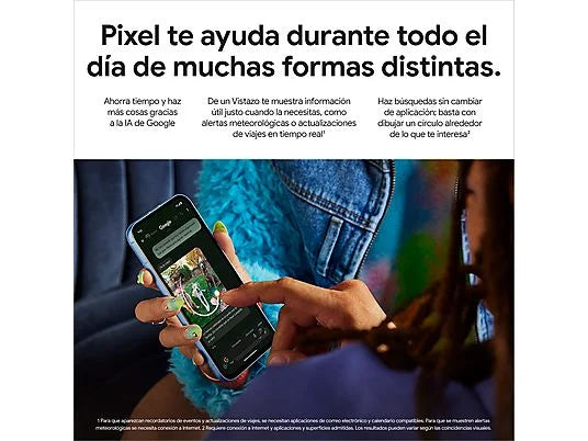 Móvil Google Pixel 8a Obsidiana 256 GB 8 GB RAM