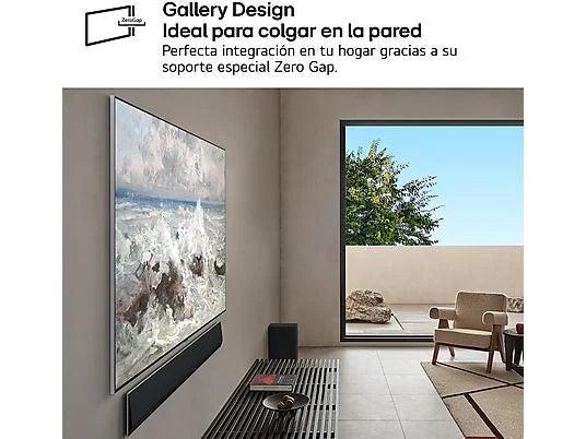 TV OLED 55 - LG OLED55G54LW.AEU, OLED 4K, Procesador Inteligente α11 AI Processor 4K Gen2, Smart TV, DVB-T2 (H.265), Rocky Black