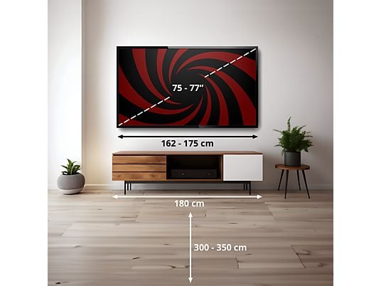 TV OLED 77 - Samsung TQ77S95FATXXC, OLED 4K, NQ4 AI Gen3 Processor, Smart TV full AI, Wifi, Negro grafito