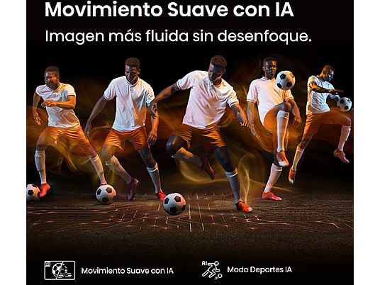 TV LED 65" - Hisense 65A6Q, UHD 4K, Quad Core/MT9603, IA 4K Upscaler, Modo Juego Plus, Control por voz, Negro